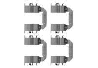 Accessory set, disc brake pad