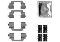 Accessory set, disc brake pad