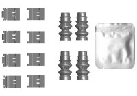 Accessory set, disc brake pad