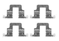 Accessory set, disc brake pad