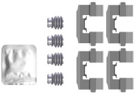 Accessory set, disc brake pad