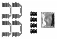 Accessory set, disc brake pad