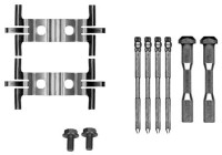 Accessory set, disc brake pad
