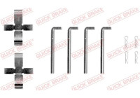 Accessory set, disc brake pad