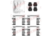 Accessory set, disc brake pad