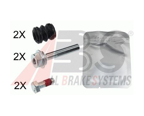 Guide Sleeve Kit, brake caliper 55001 ABS, Image 2