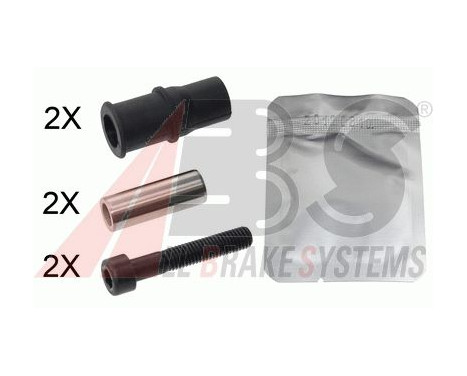 Guide Sleeve Kit, brake caliper 55017 ABS, Image 2
