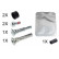 Guide Sleeve Kit, brake caliper 55139 ABS