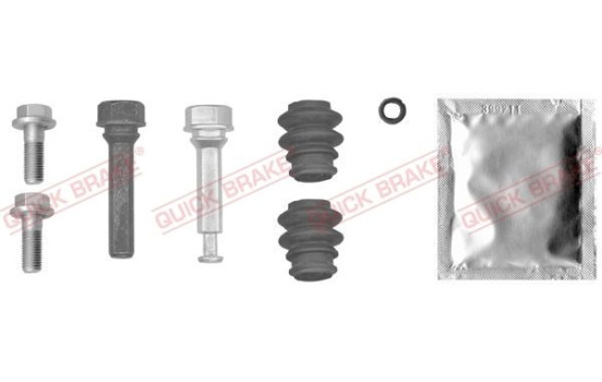 Guide sleeve set, brake caliper