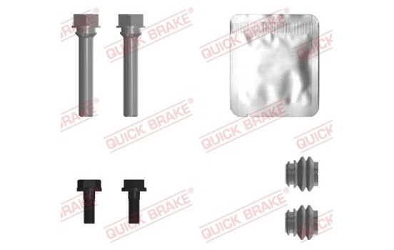 Guide sleeve set, brake caliper