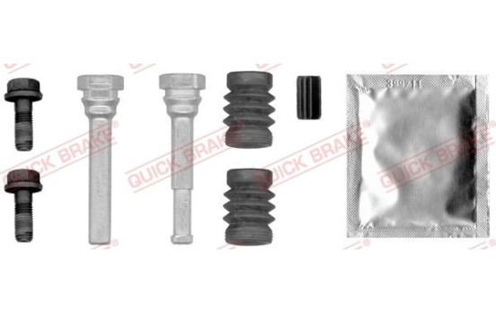 Guide sleeve set, brake caliper