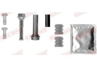 Guide sleeve set, brake caliper