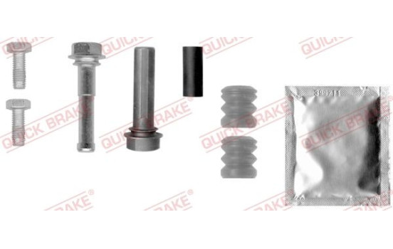 Guide sleeve set, brake caliper