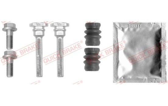 Guide sleeve set, brake caliper