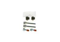 Guide sleeve set, brake caliper