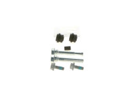 Guide sleeve set, brake caliper