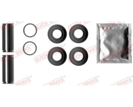 Guide sleeve set, brake caliper