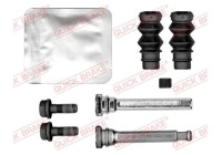 Guide sleeve set, brake caliper