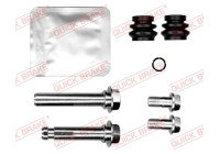 Guide sleeve set, brake caliper