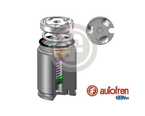 Piston, brake caliper