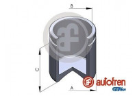 Piston, brake caliper