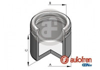 Piston, brake caliper