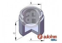 Piston, brake caliper