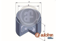 Piston, brake caliper