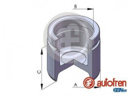 Piston, brake caliper