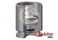 Piston, brake caliper