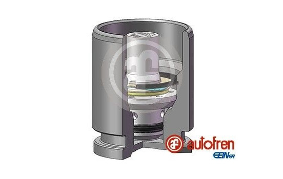 Piston, brake caliper