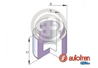 Piston, brake caliper