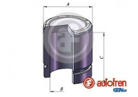 Piston, brake caliper