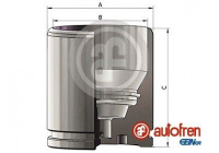 Piston, brake caliper