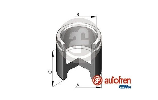 Piston, brake caliper