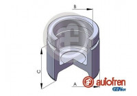Piston, brake caliper