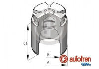 Piston, brake caliper