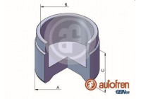 Piston, brake caliper