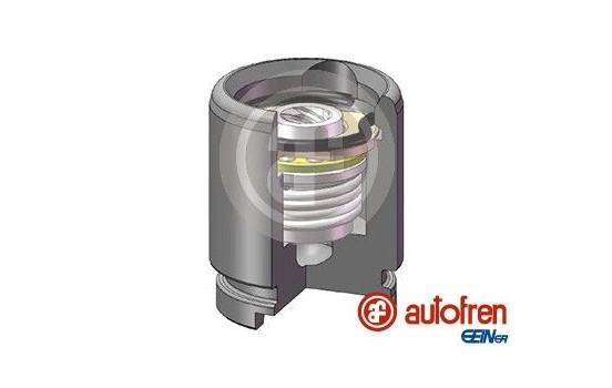 Piston, brake caliper