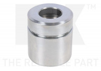 Piston, brake caliper