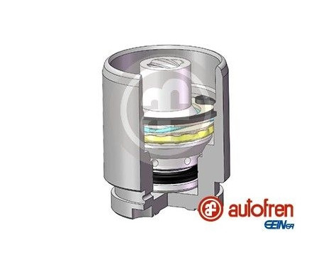 Piston, brake caliper