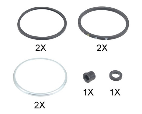 Repair Kit, brake caliper 53074 ABS
