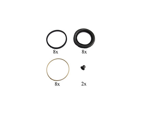 Repair Kit, brake caliper 53332 ABS, Image 2