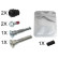 Repair Kit, brake caliper 55174 ABS