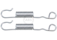 Repair kit, brake caliper 55382 ABS