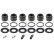 Repair kit, brake caliper 57840 ABS