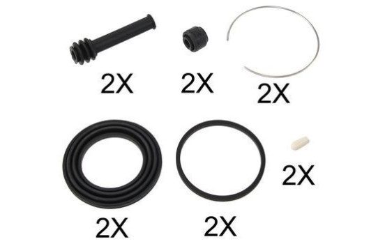 Repair Kit, brake caliper 73079 ABS