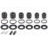 Repair Kit, brake caliper ECO-KIT 57333 ABS