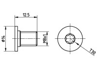 Bolt, brake disc