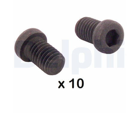 Screw, brake disc